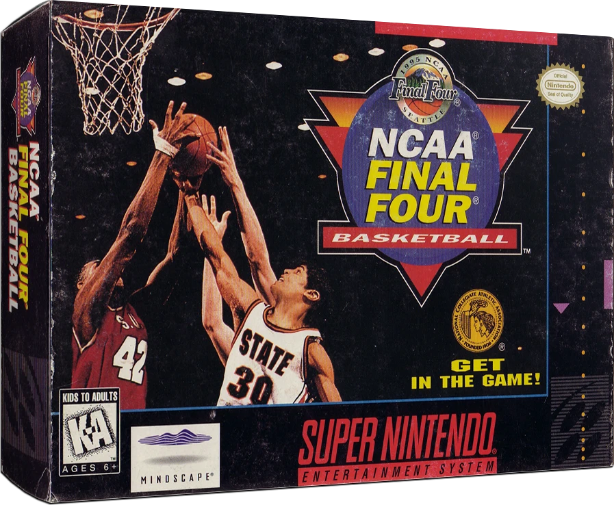 NCAA Final Four Basketball box art