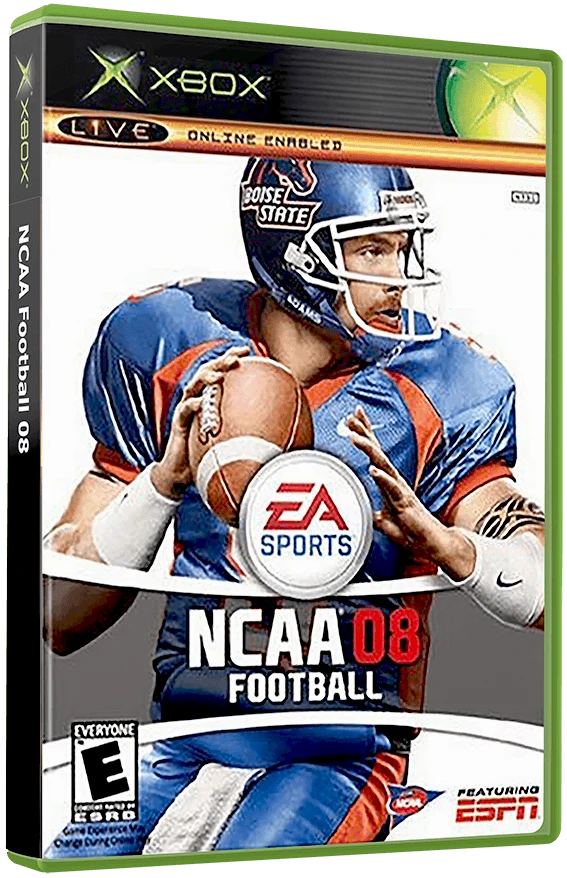 NCAA Football 08 box art