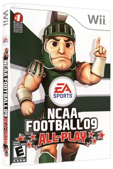 NCAA Football 09 All-Play box art