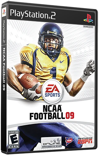 NCAA Football 09 box art