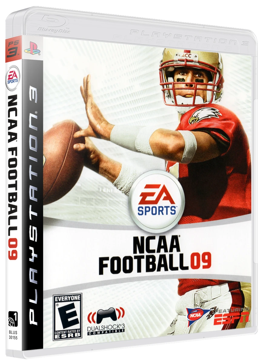 NCAA Football 09 box art