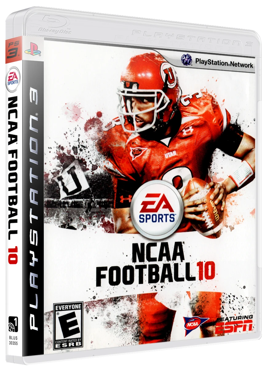 NCAA Football 10 box art