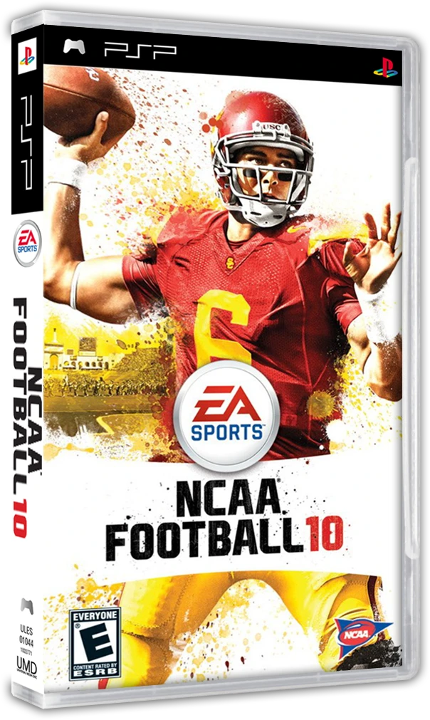 NCAA Football 10 box art
