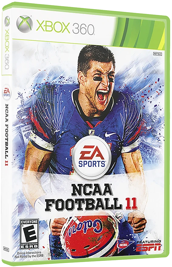 NCAA Football 11 box art