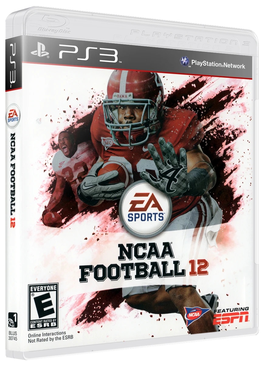 NCAA Football 12 box art