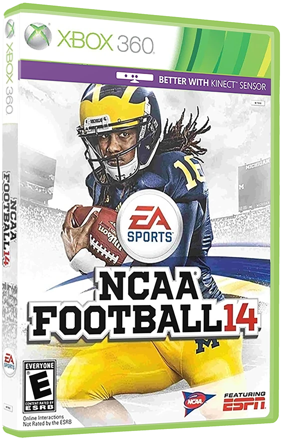 NCAA Football 14 box art