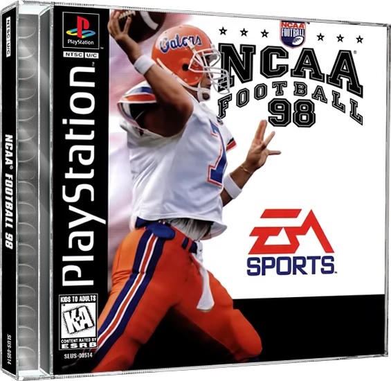 NCAA Football 98 box art