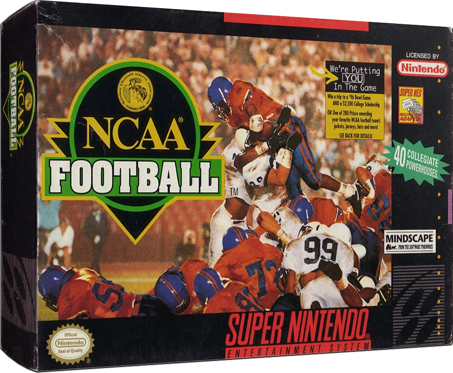 NCAA Football box art