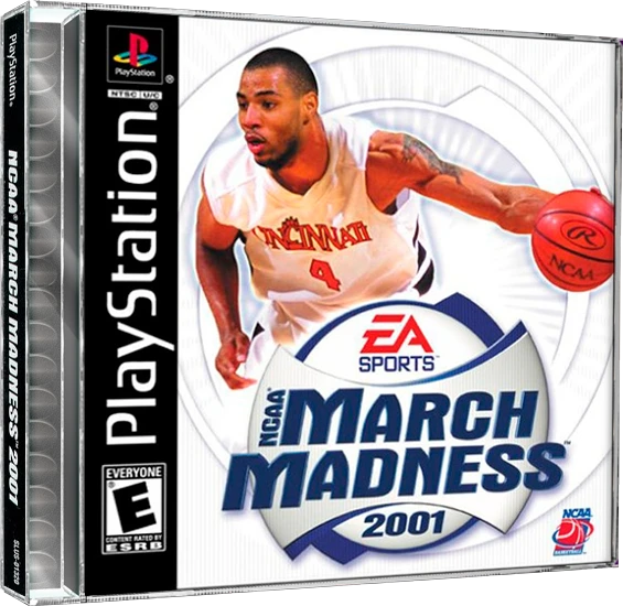 NCAA March Madness 2001 box art
