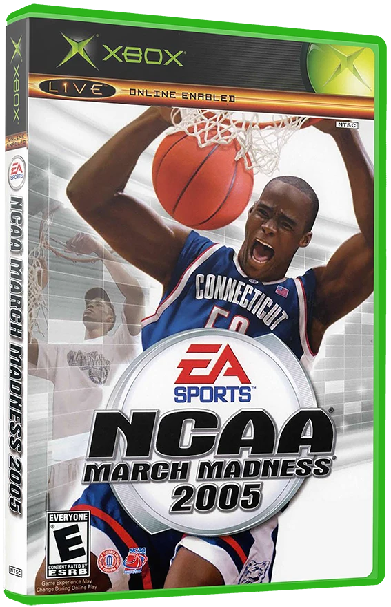 NCAA March Madness 2005 box art