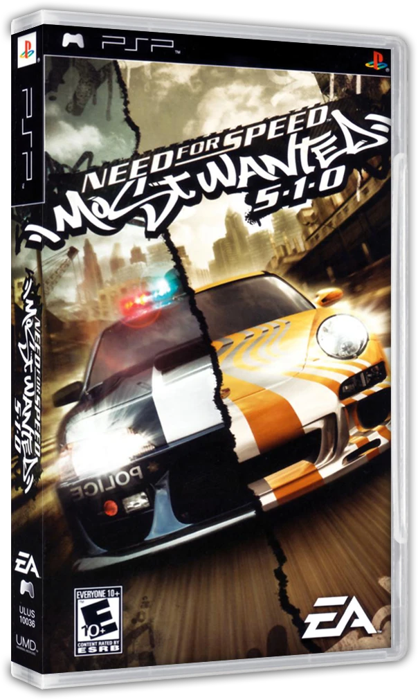 Need for Speed Most Wanted 5-1-0 box art