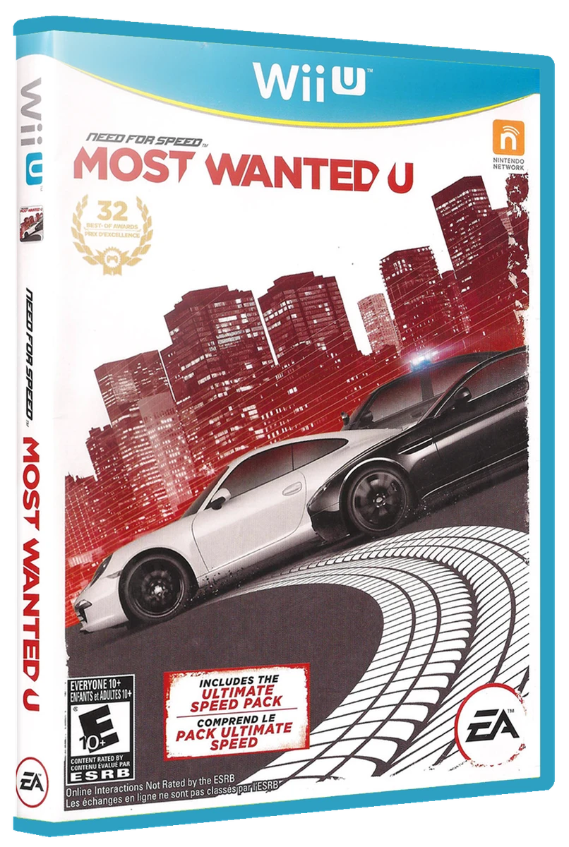 Need for Speed: Most Wanted U box art