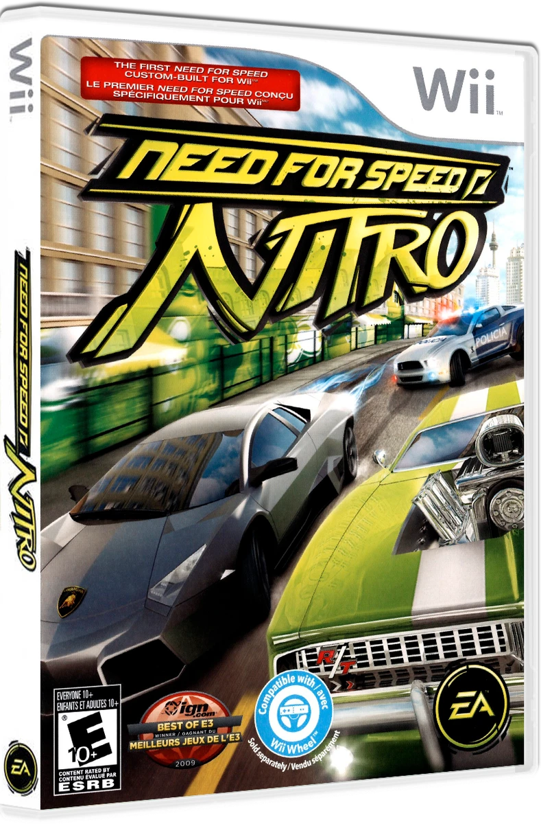 Need For Speed Nitro box art