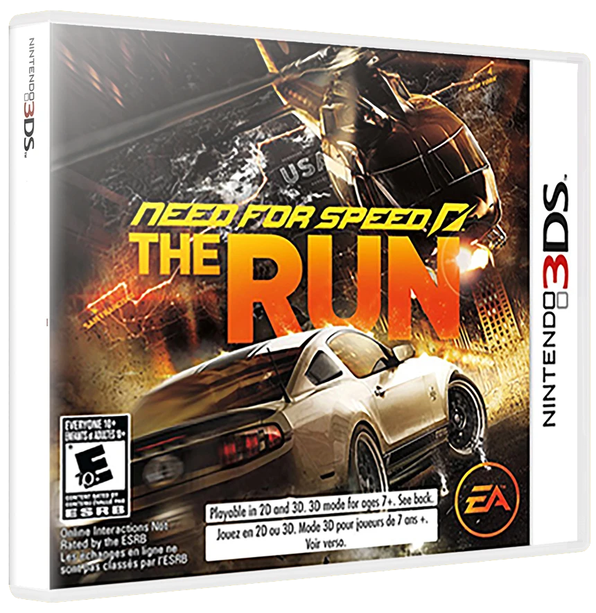 Need For Speed: The Run box art