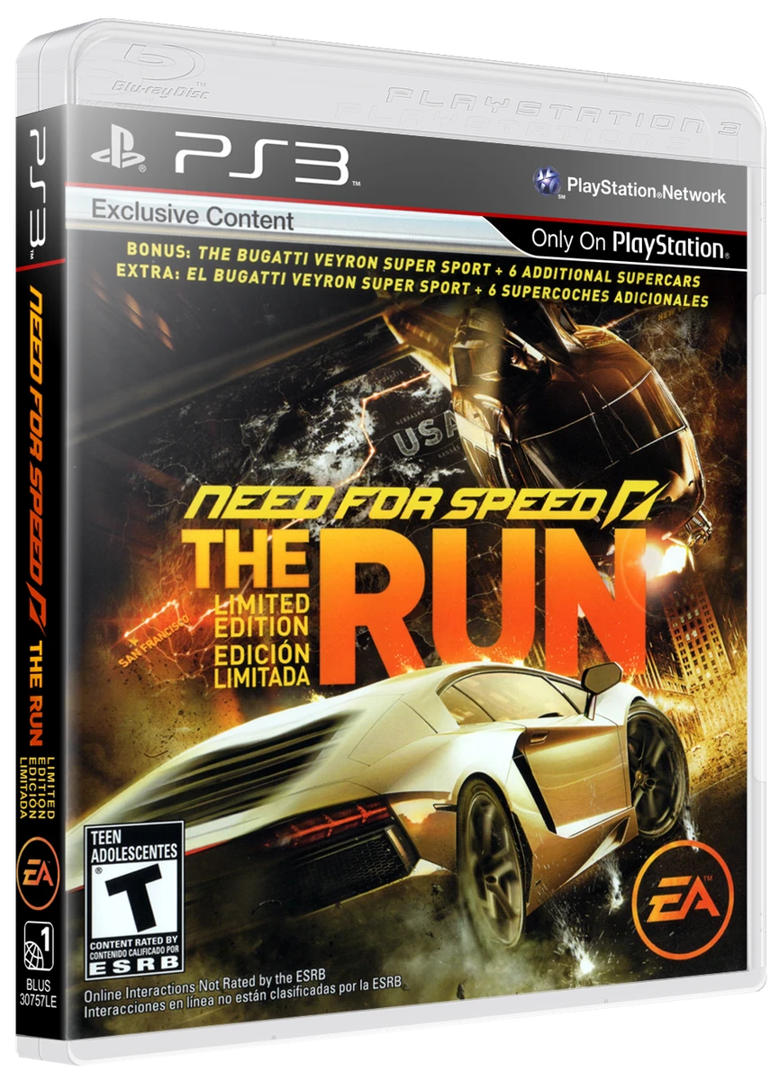 Need for Speed: The Run box art