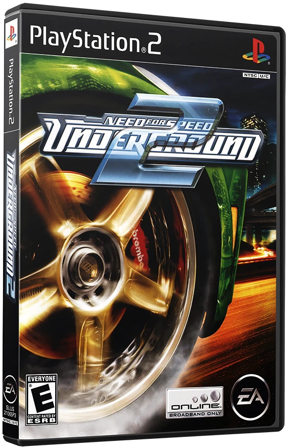 Need for Speed Underground 2 box art