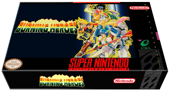 Nekketsu Tairiku Burning Heroes box art