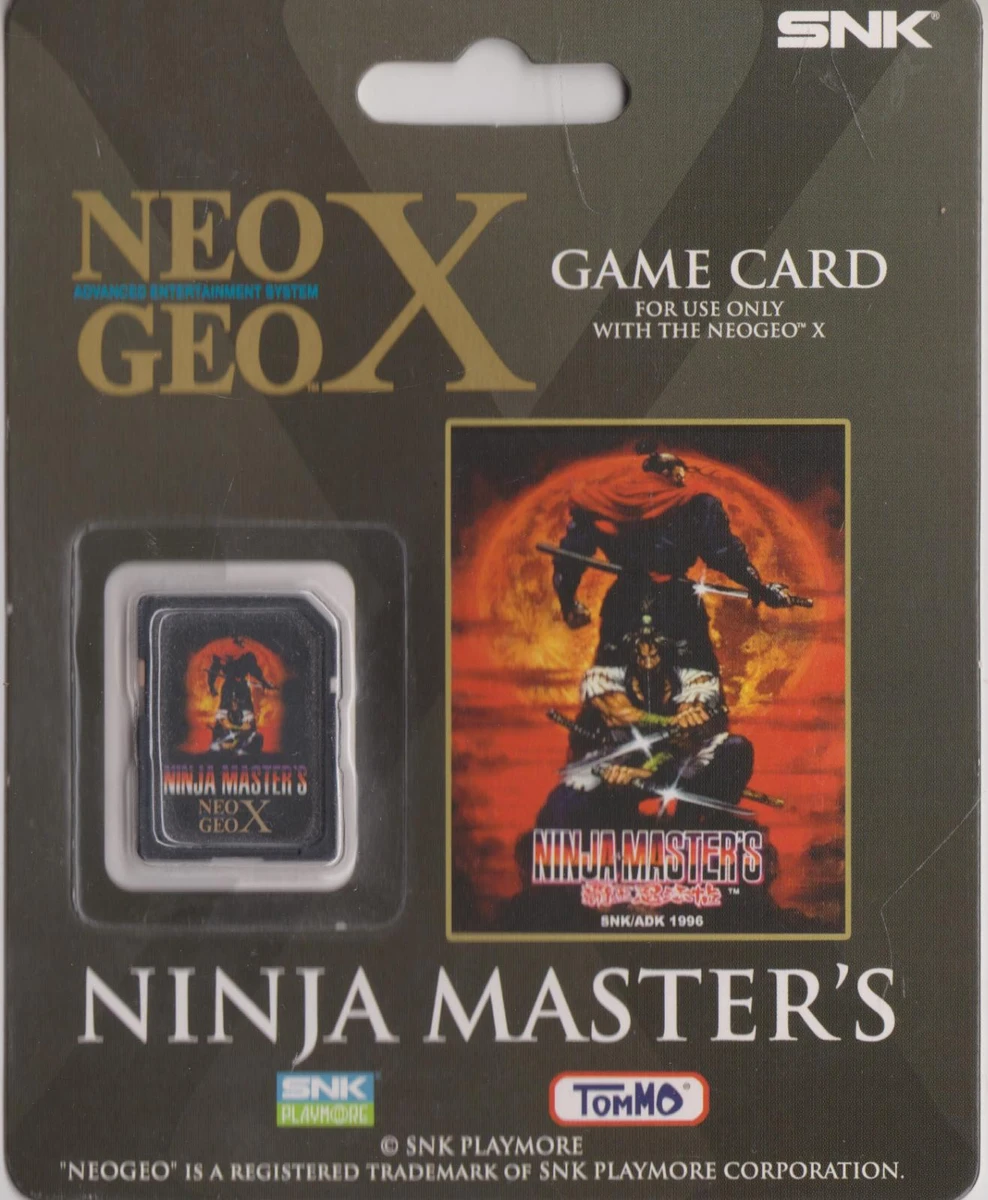Neo Geo X Ninja Master's box art