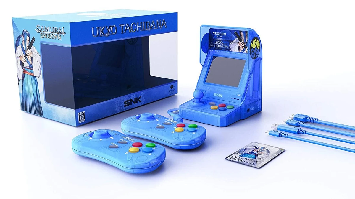 NeoGeo Mini Samurai Shodown Limited Edition Bundle: Ukyo Tachibana box art
