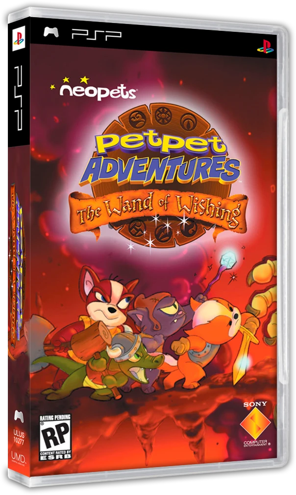 Neopets Petpet Adventures The Wand of Wishing box art