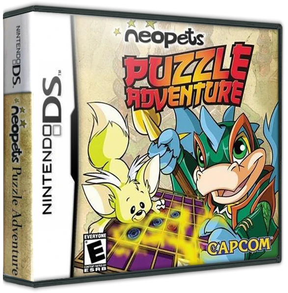 Neopets Puzzle Adventure box art
