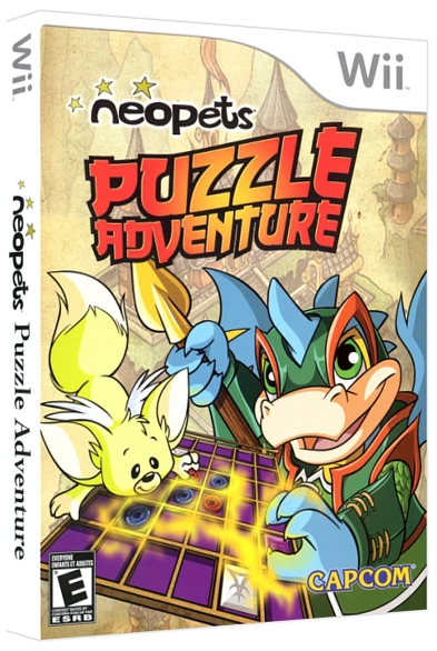 Neopets Puzzle Adventure box art