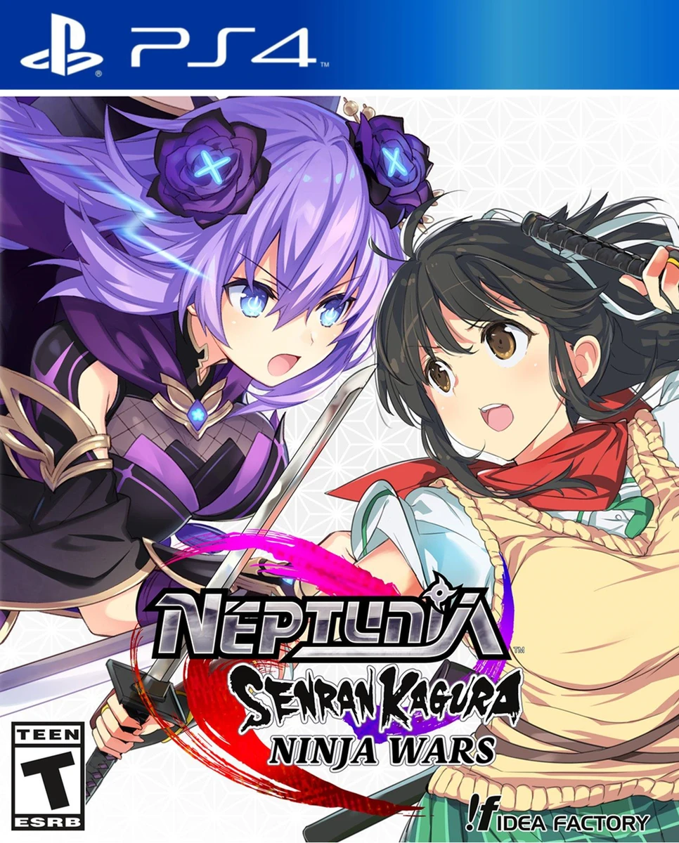 Neptunia X Senran Kagura: Ninja Wars box art