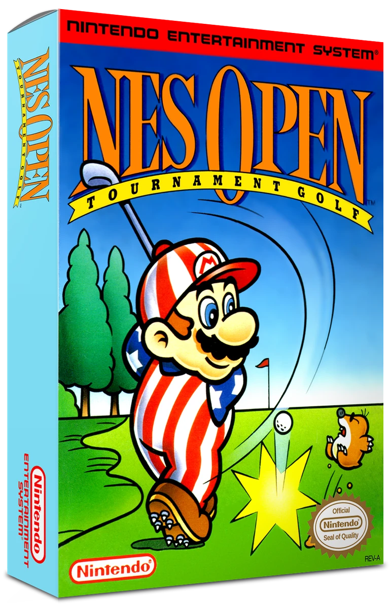 NES Open Tournament Golf box art