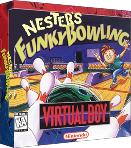 Nester's Funky Bowling box art
