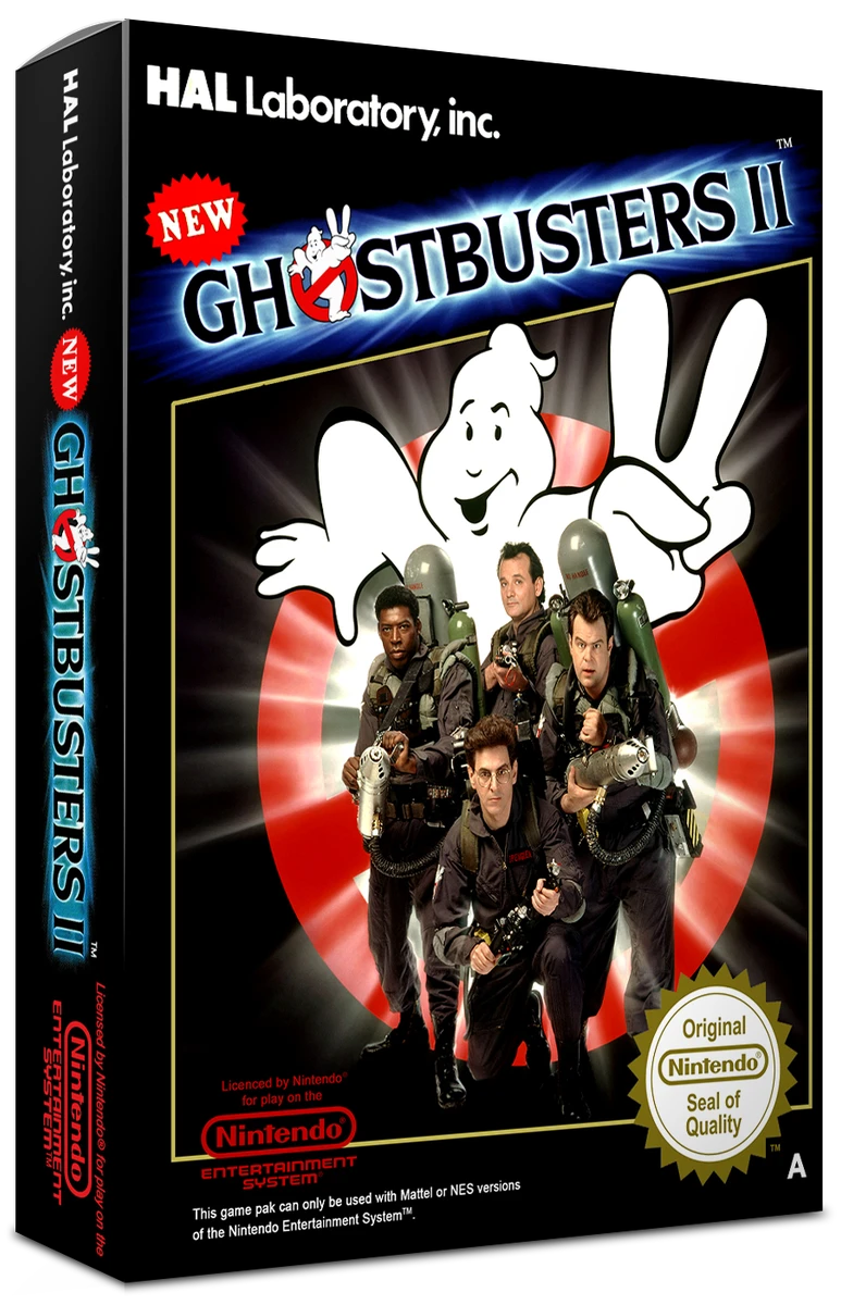 New Ghostbusters II box art