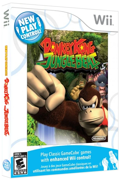 New Play Control: Donkey Kong Jungle Beat box art