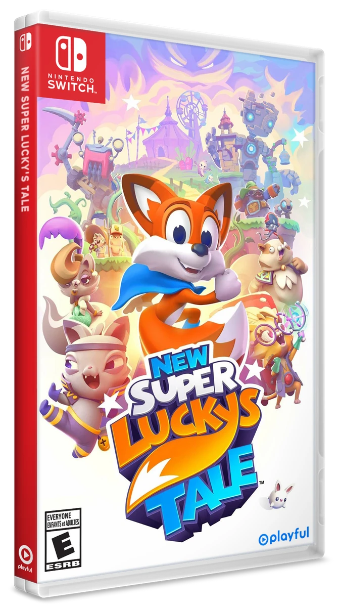New Super Lucky's Tale box art