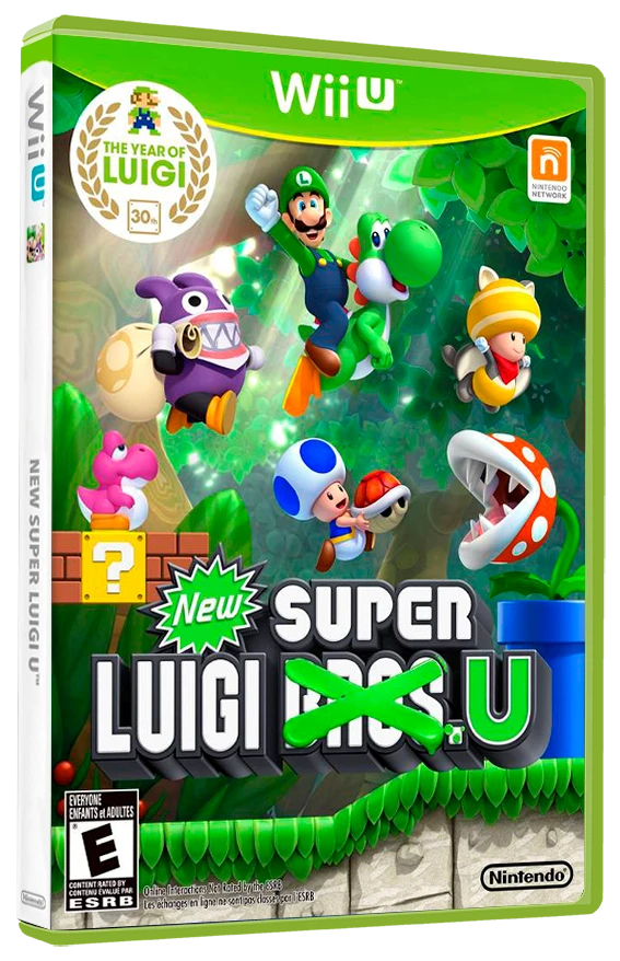 New Super Luigi U box art