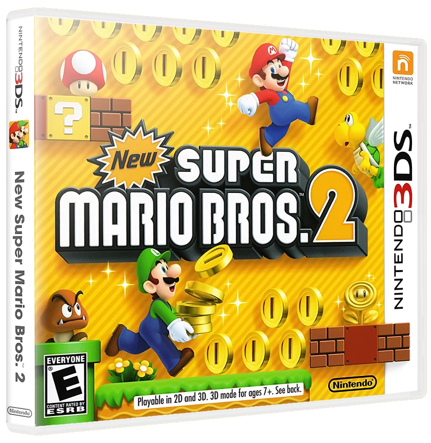 New Super Mario Bros. 2 box art