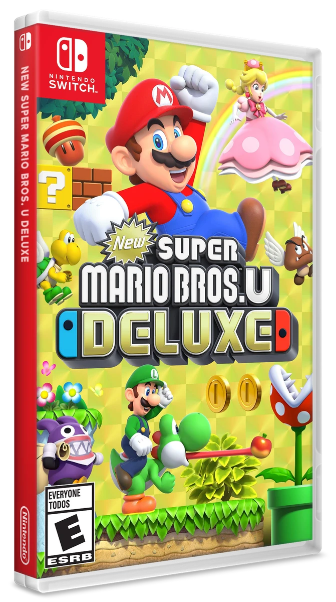 New Super Mario Bros U Deluxe box art