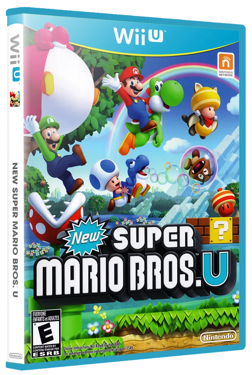 New Super Mario Bros. U box art