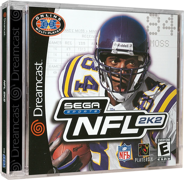 NFL 2K2 box art