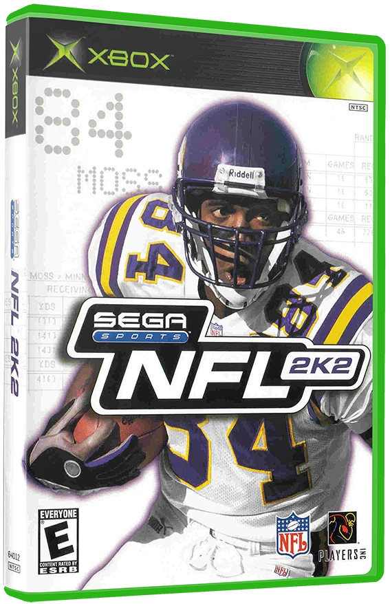NFL 2K2 box art