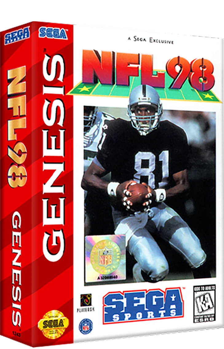 NFL '98 box art