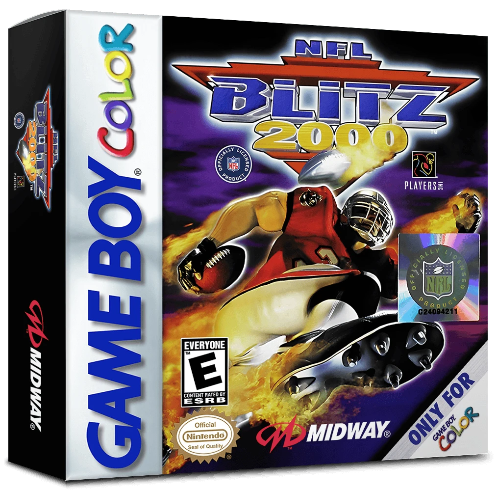 NFL Blitz 2000 box art