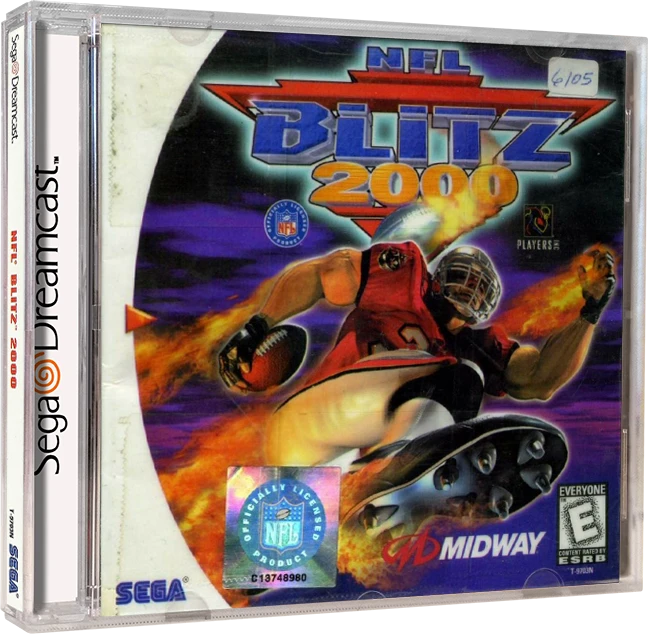 NFL Blitz 2000 box art