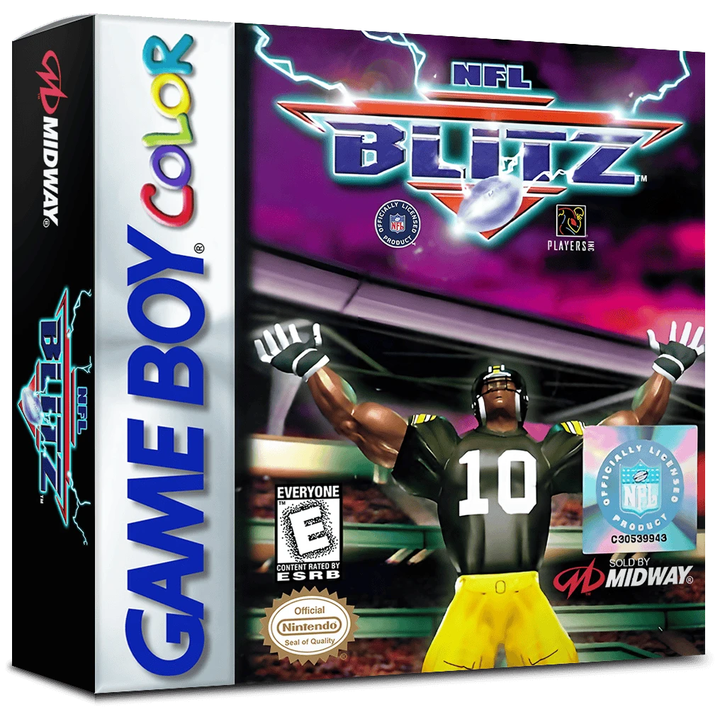 NFL Blitz box art