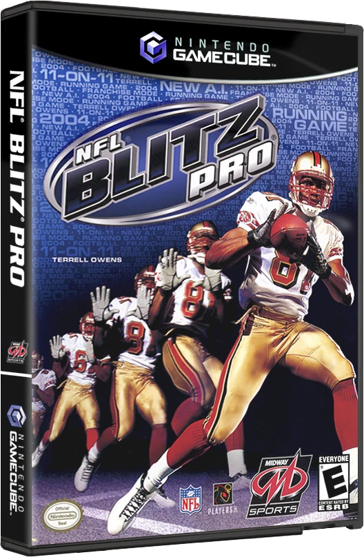 NFL Blitz Pro box art