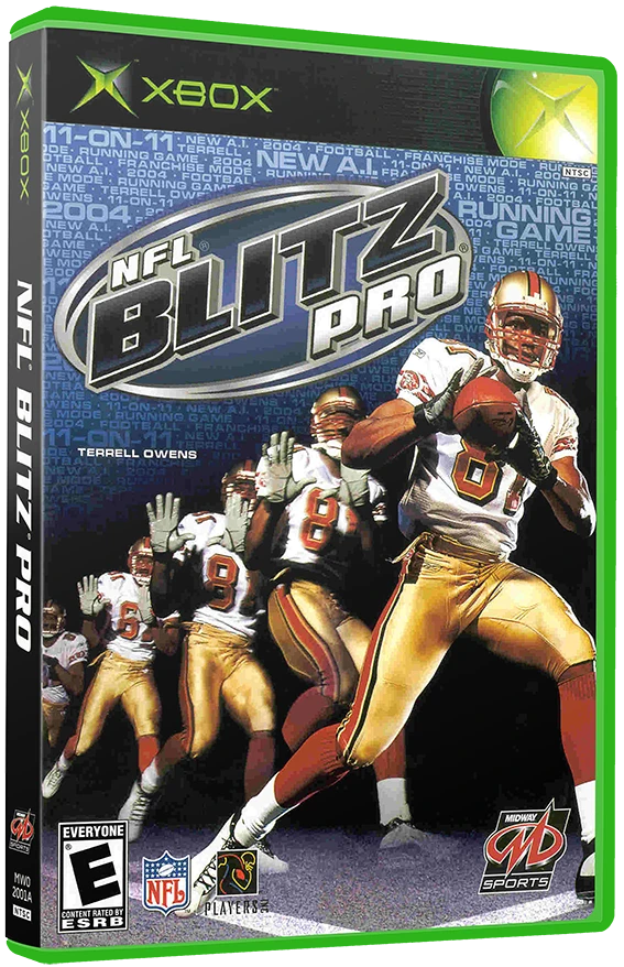 NFL Blitz Pro box art