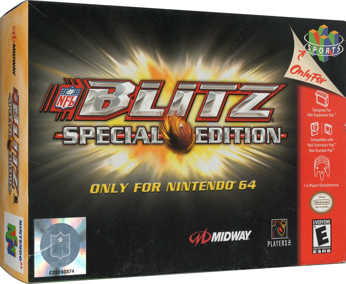 NFL Blitz: Special Edition box art