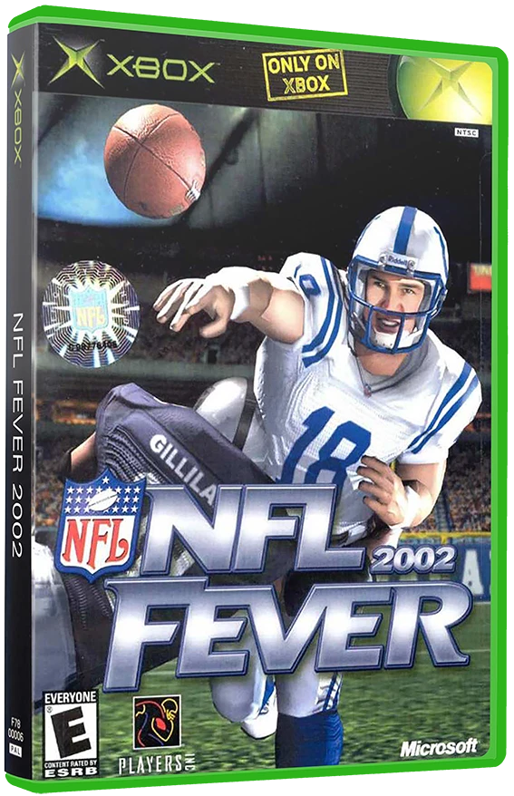 NFL Fever 2002 box art