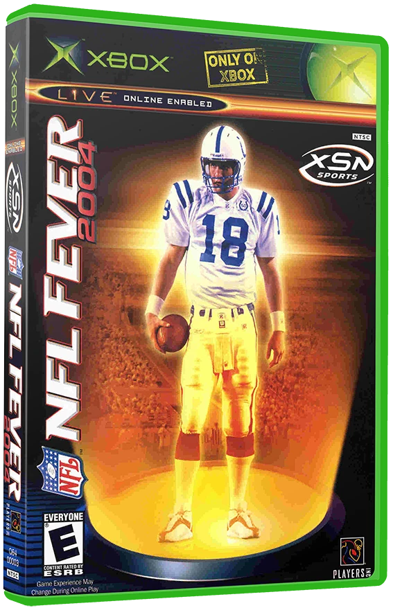 NFL Fever 2004 box art