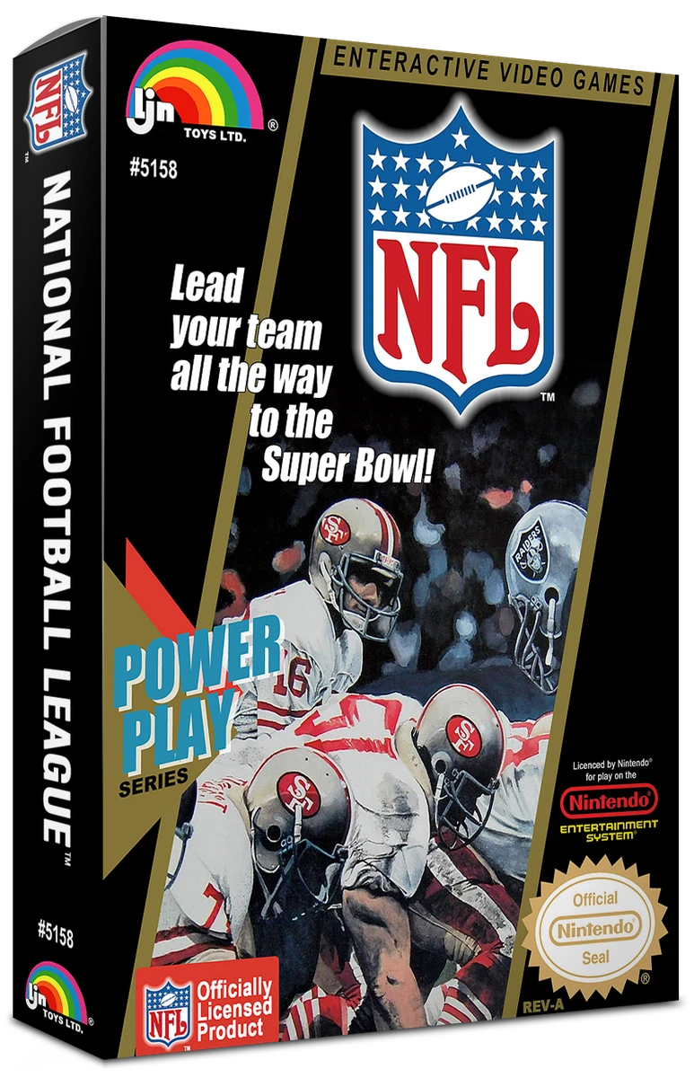 NFL Football box art