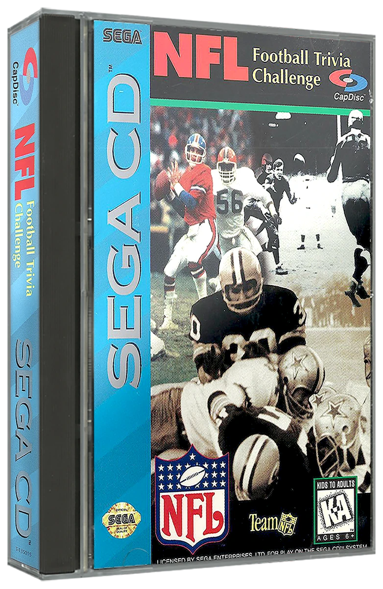 NFL Football Trivia Challenge box art