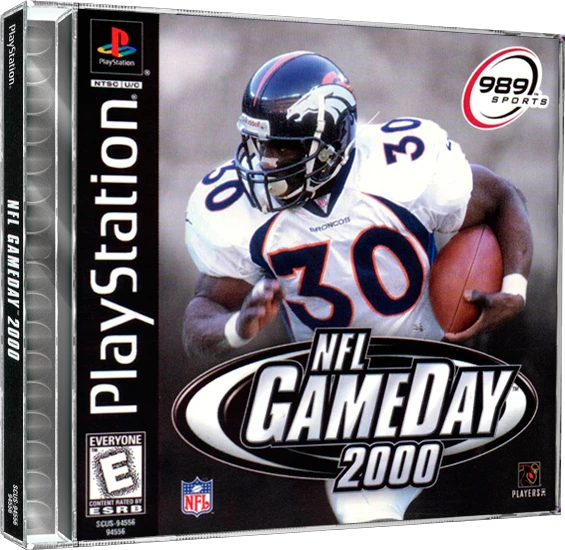 NFL GameDay 2000 box art